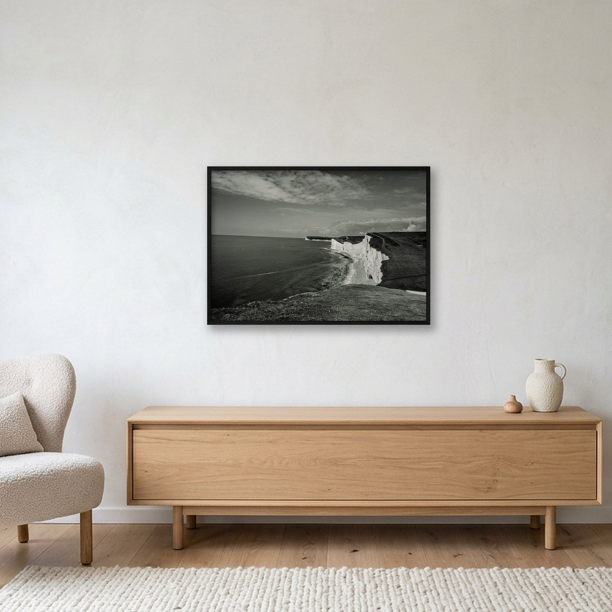 Seven Sisters #5 — 100×70cm, 39×28" Black Frame