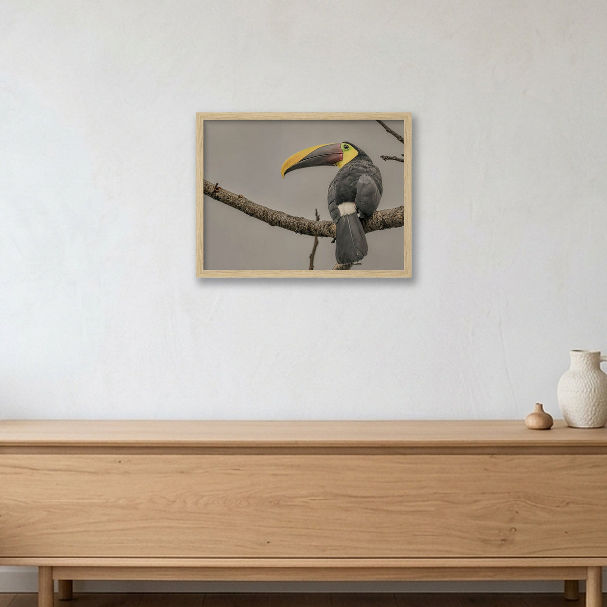 Animal Kingdom #13 — 40×30cm, 16×12" Oak Frame