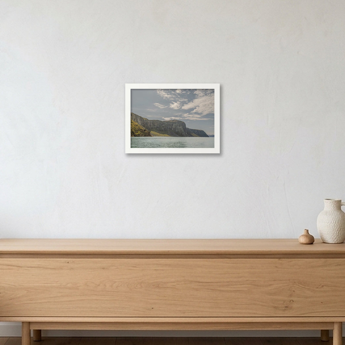 Ilulissat Landscape #9 — A4 (30×21cm, 12×8") White Frame