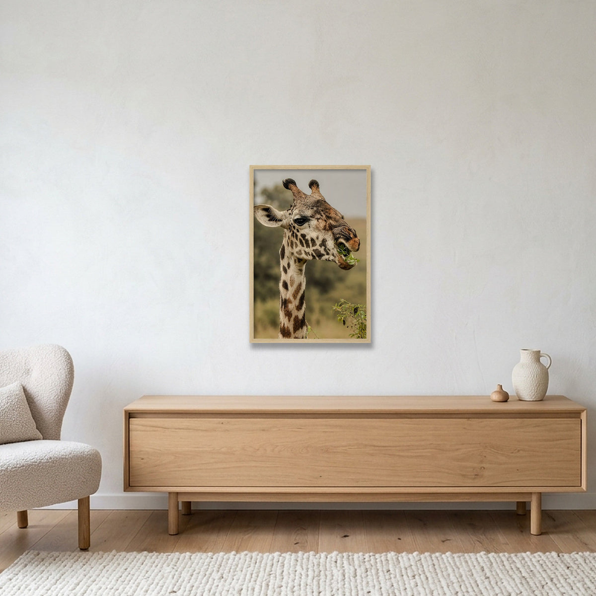 Animal Kingdom #19 — 40×60cm, 16×24" Oak Frame