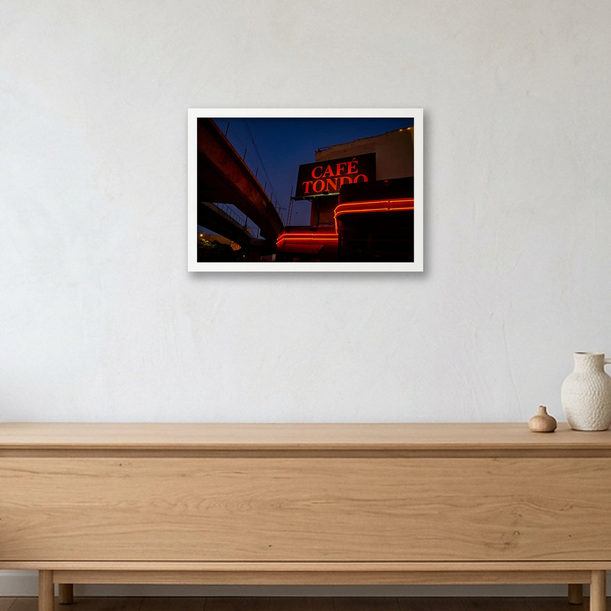 Los Angeles #9 — 45×30cm, 18×12" White Frame