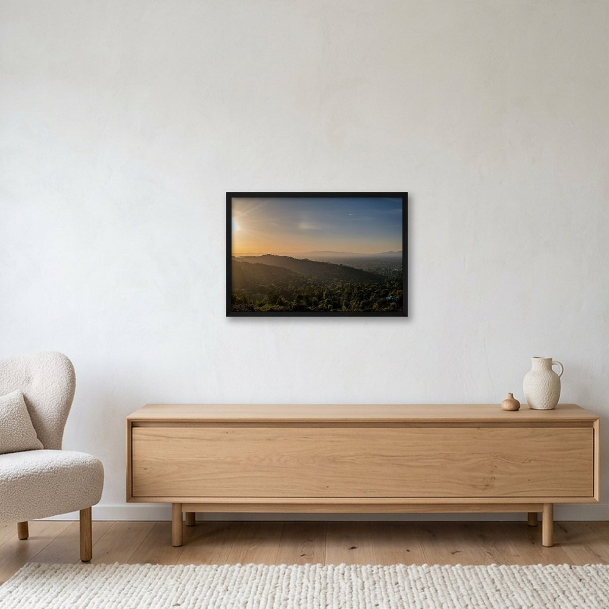 Los Angeles #7 — 60×40cm, 24×16" Black Frame