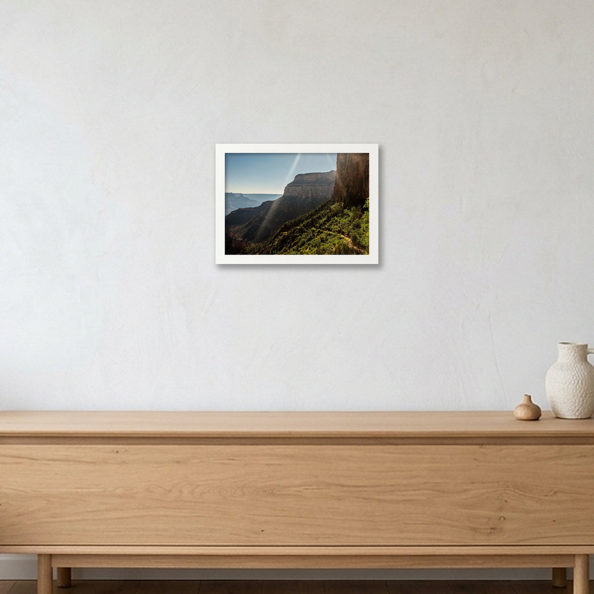 Grand Canyon #16 — A4 (30×21cm, 12×8") White Frame