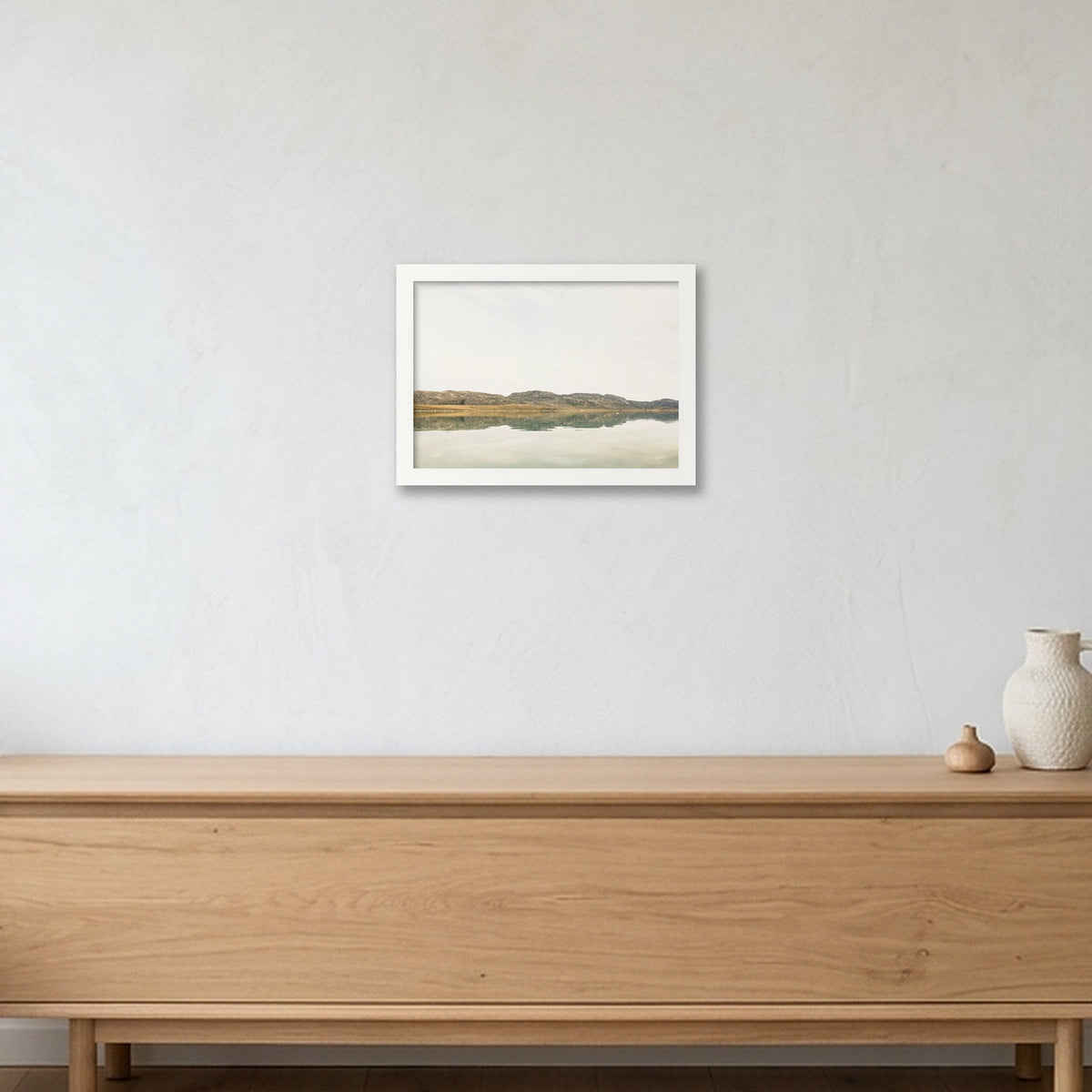 Ilulissat Landscape #14 — A4 (30×21cm, 12×8") White Frame
