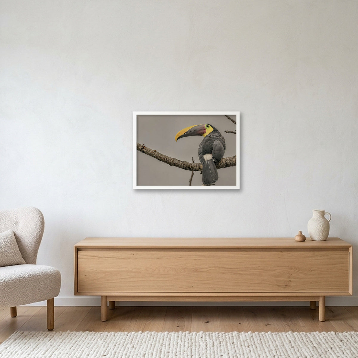 Animal Kingdom #13 — 59×42cm, 23×17" White Frame