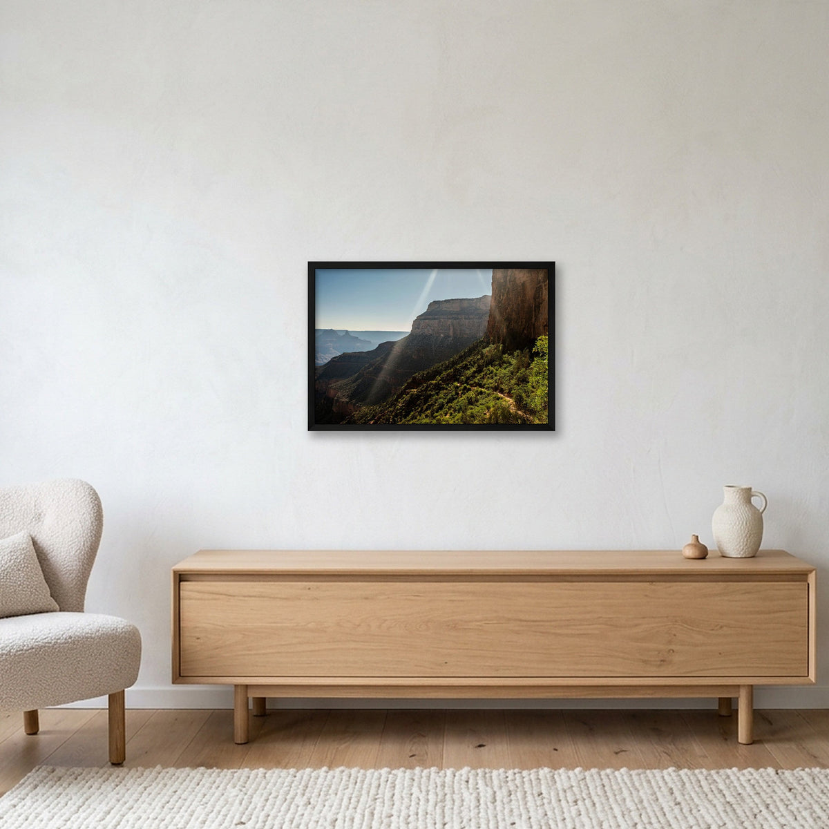 Grand Canyon #16 — 60×40cm, 24×16" Black Frame