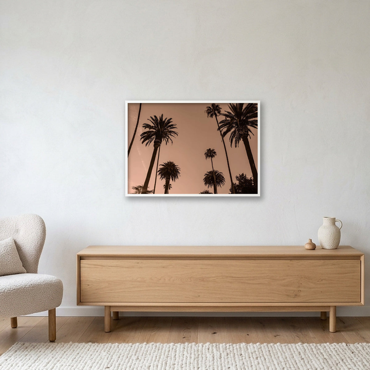 Los Angeles #4 — 100×70cm, 39×28" White Frame