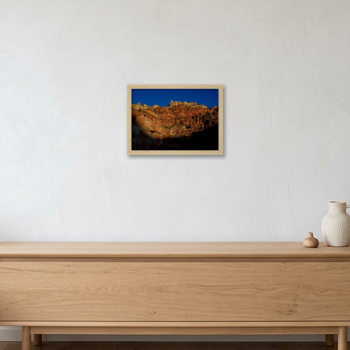 Grand Canyon #3 — A4 (30×21cm, 12×8") Oak Frame