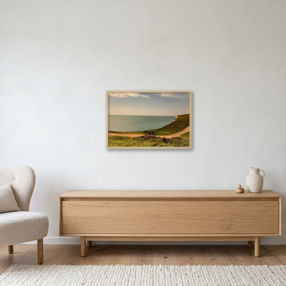 Seven Sisters #8 — 60×40cm, 24×16" Oak Frame