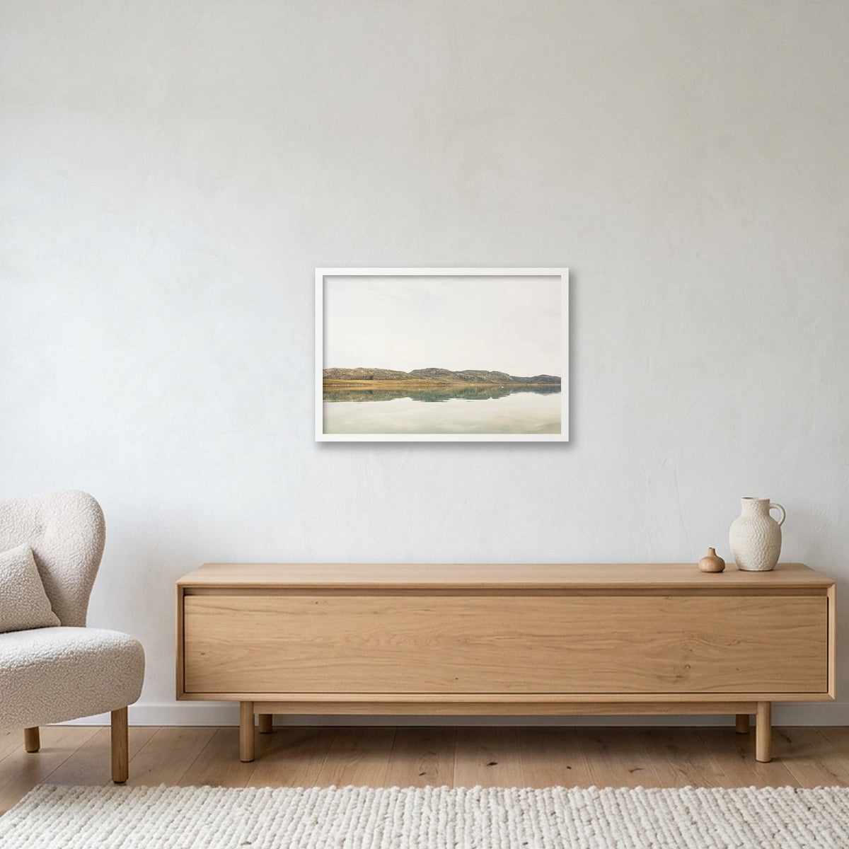 Ilulissat Landscape #14 — 60×40cm, 24×16" White Frame