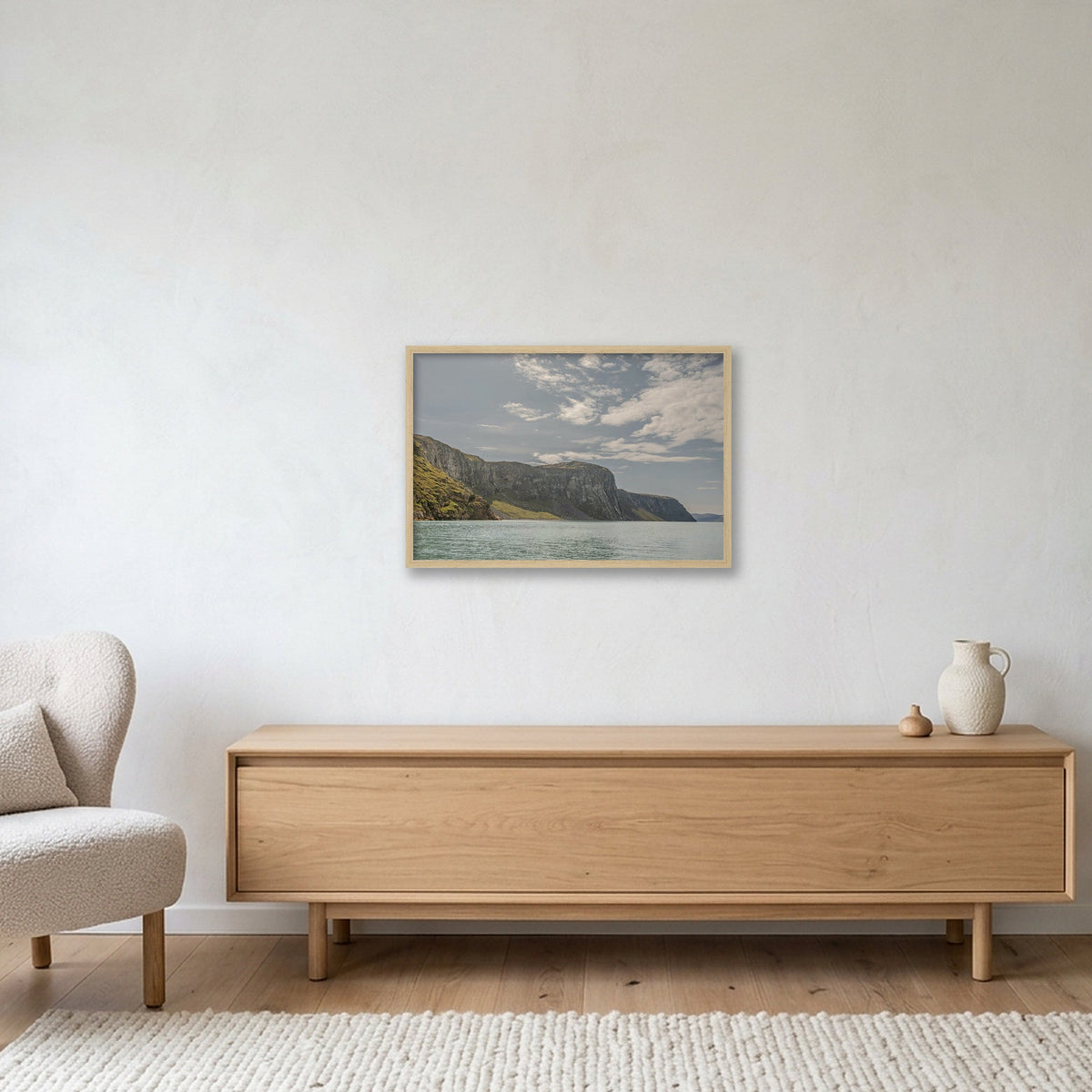 Ilulissat Landscape #9 — 60×40cm, 24×16" Oak Frame