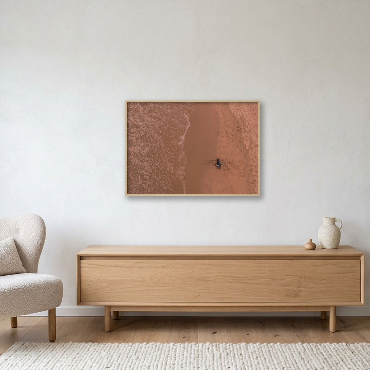 Los Angeles #5 — 100×70cm, 39×28" Oak Frame