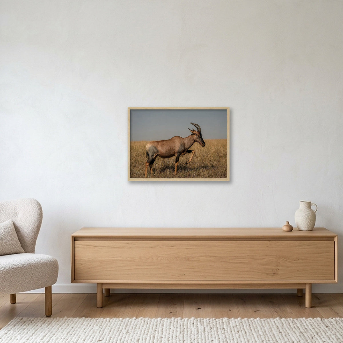 Animal Kingdom #3 — 59×42cm, 23×17" Oak Frame