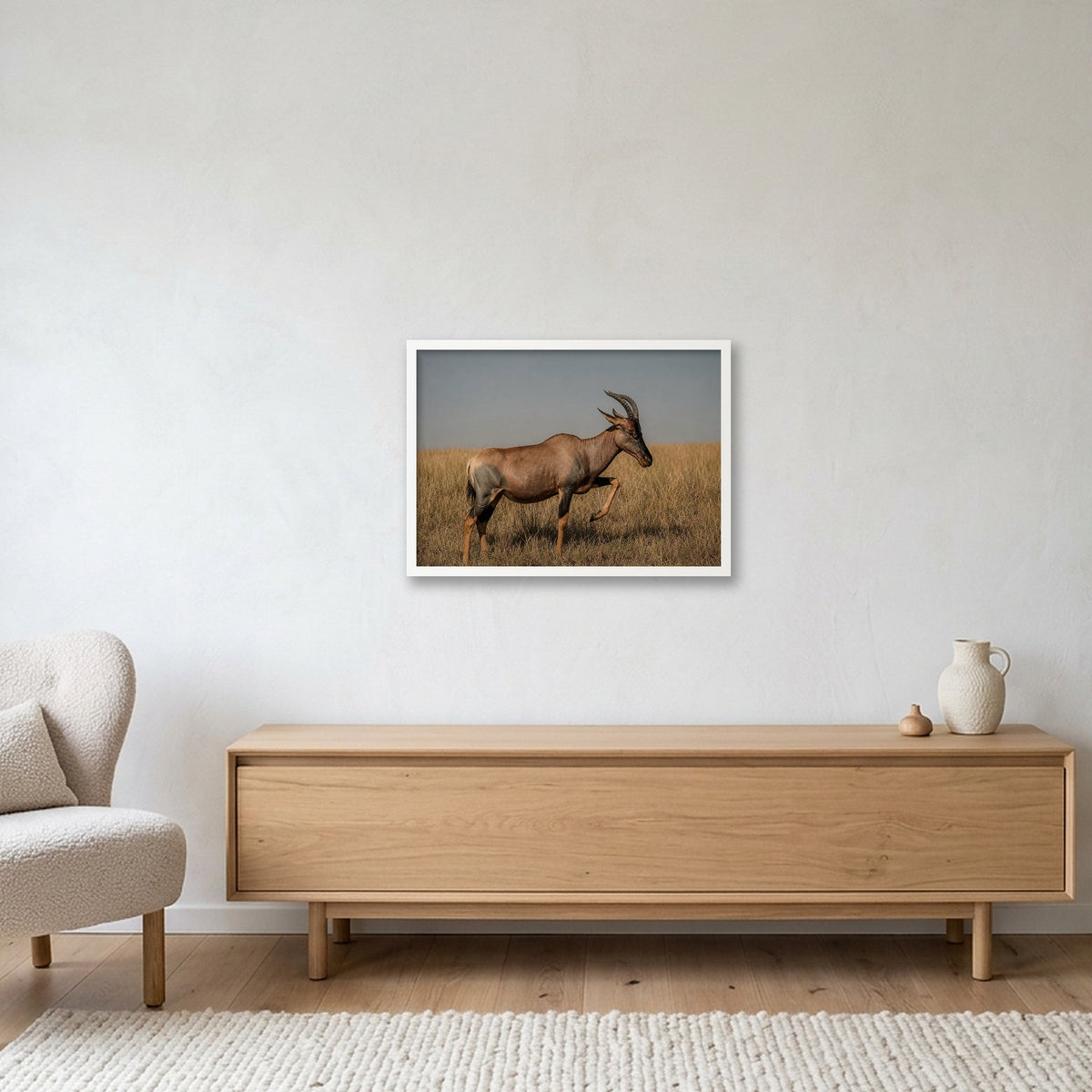 Animal Kingdom #3 — 59×42cm, 23×17" White Frame