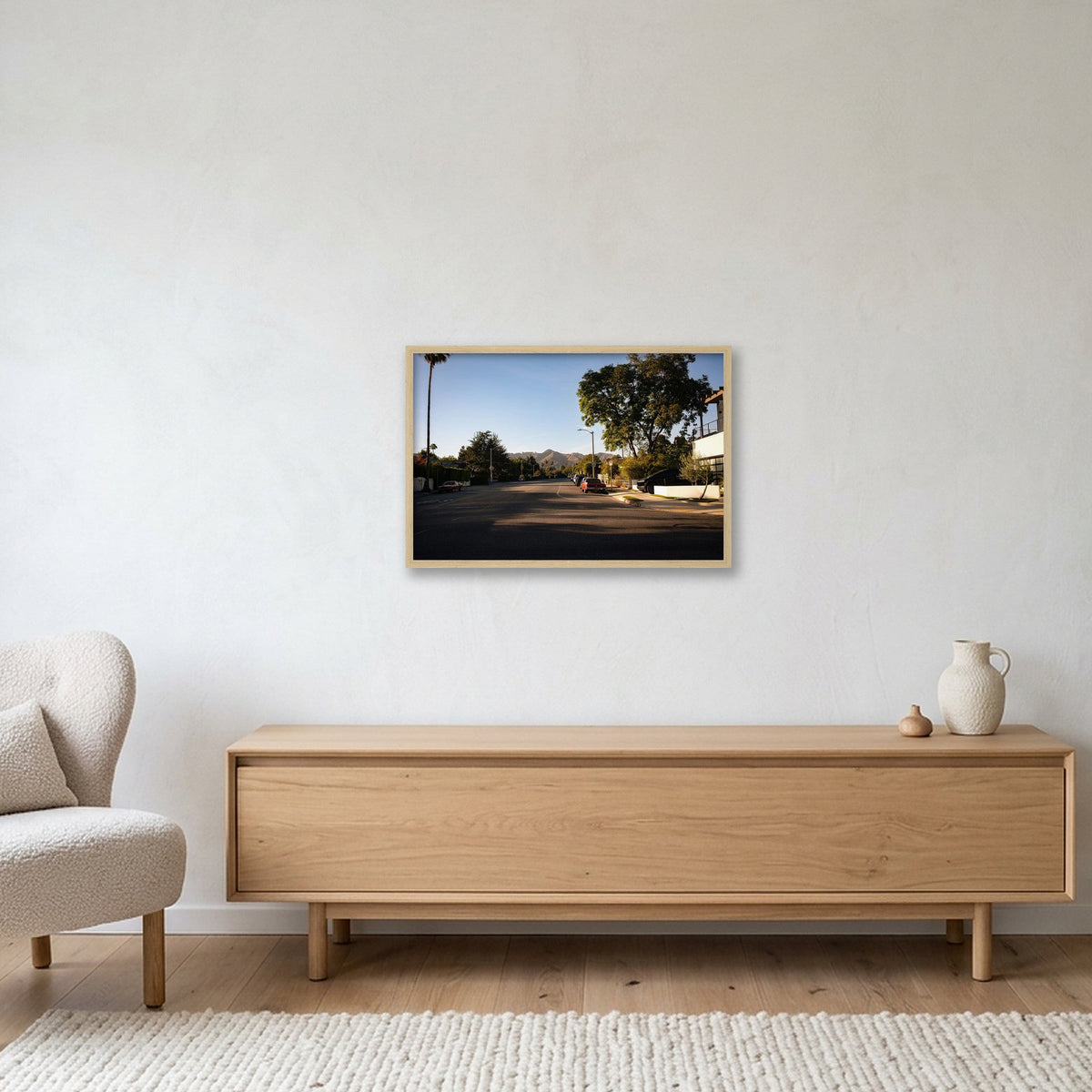 Los Angeles #6 — 60×40cm, 24×16" Oak Frame