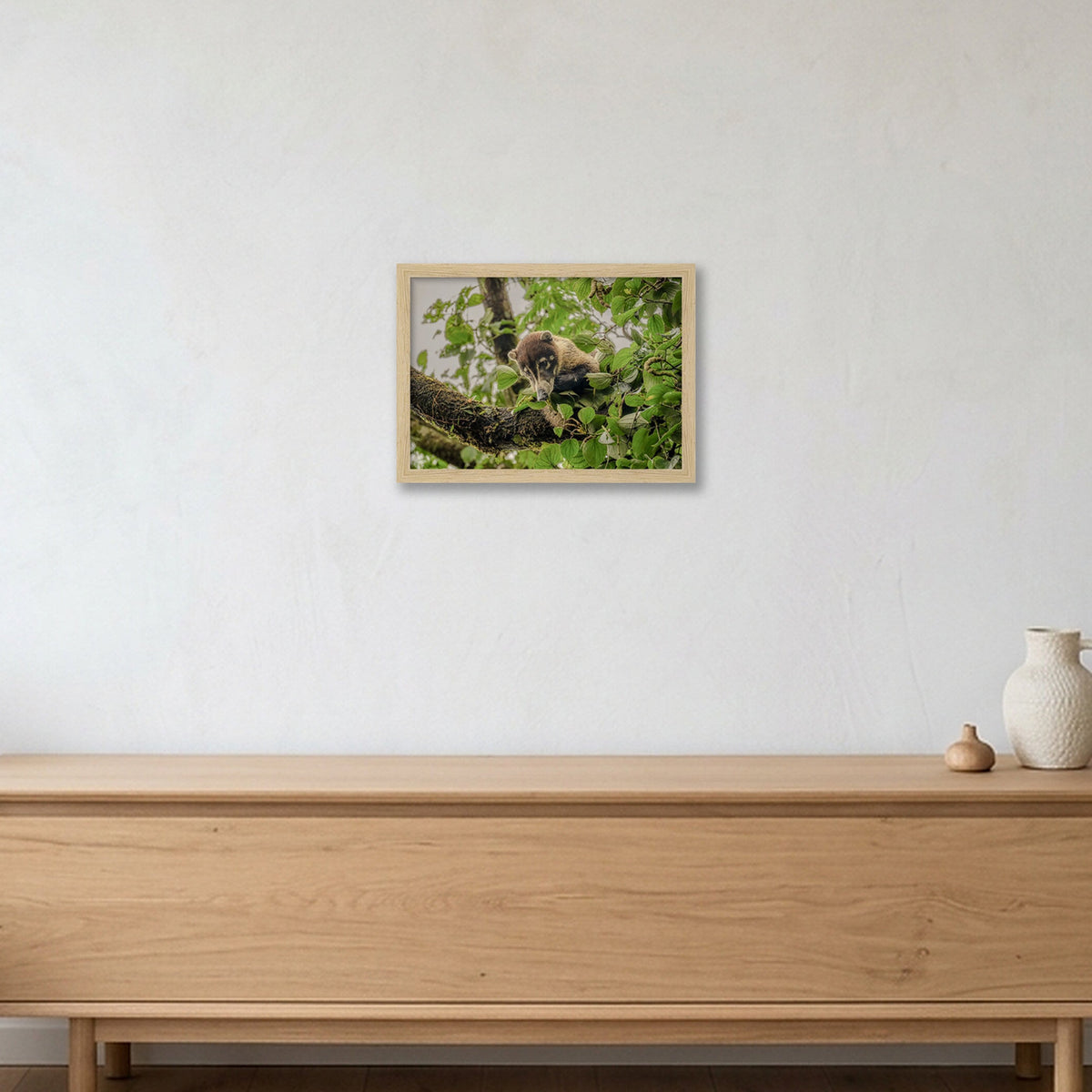 Animal Kingdom #14 — A4 (30×21cm, 12×8") Oak Frame