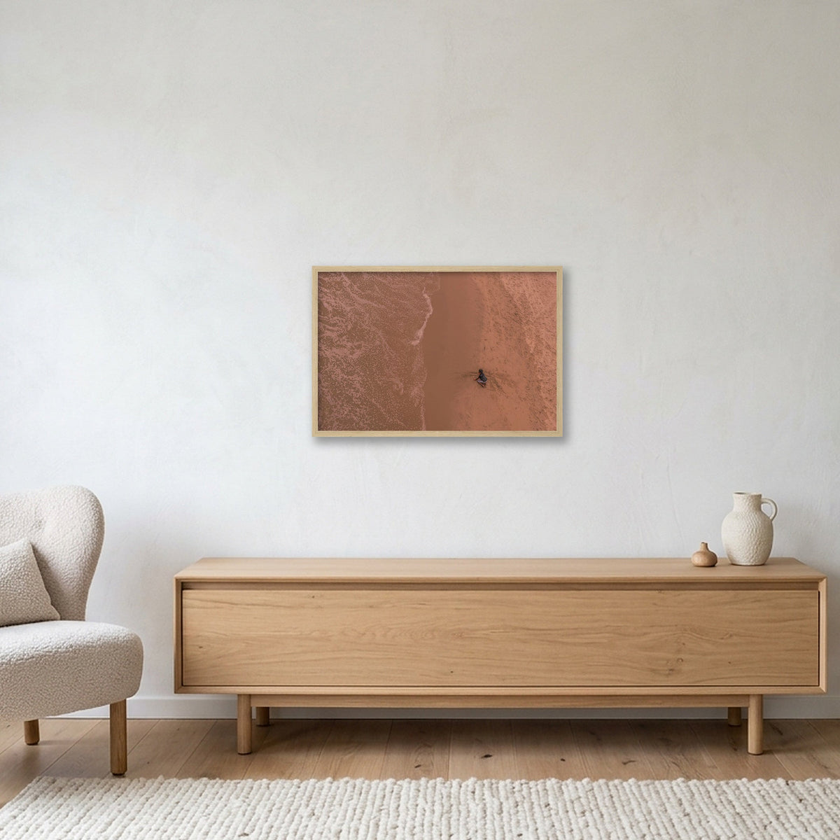 Los Angeles #5 — 60×40cm, 24×16" Oak Frame