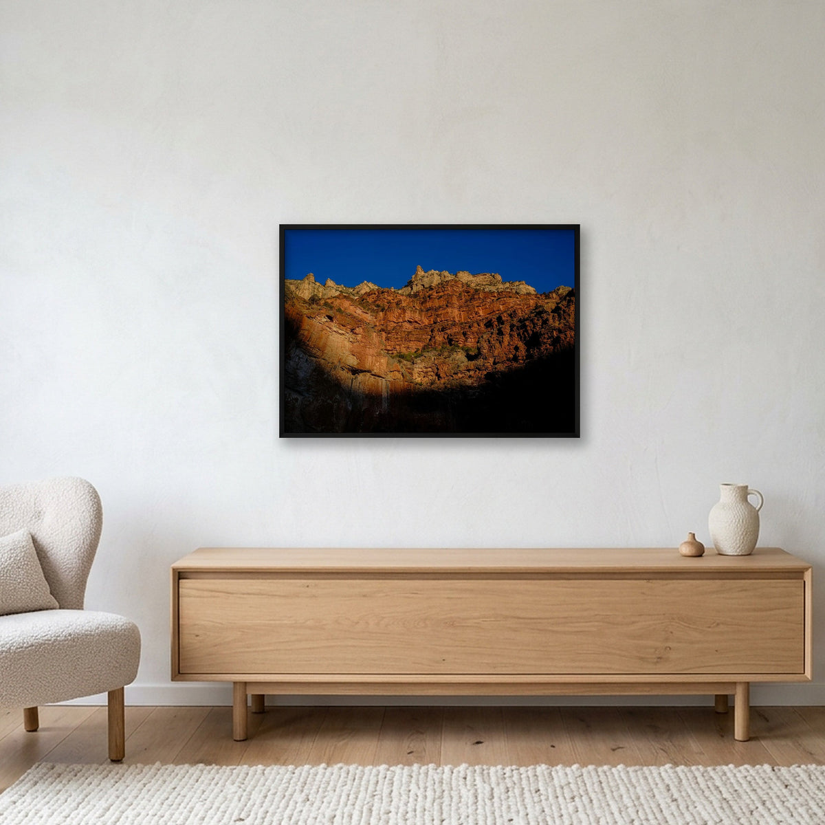 Grand Canyon #3 — 100×70cm, 39×28" Black Frame