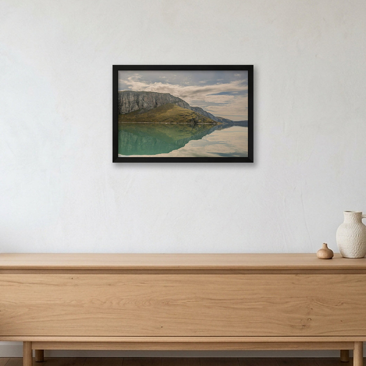 Ilulissat Landscape #10 — 45×30cm, 18×12" Black Frame