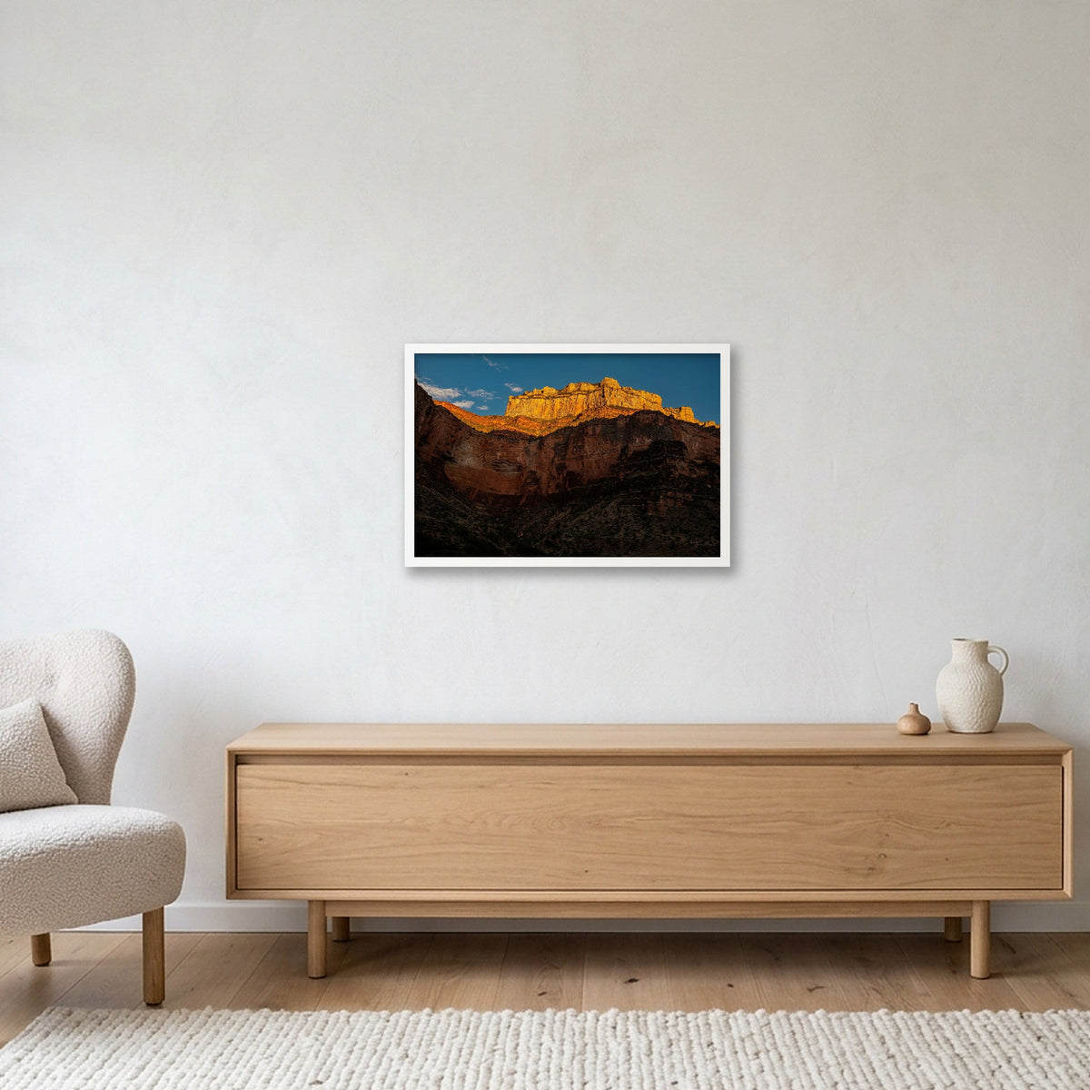 Grand Canyon #7 — 60×40cm, 24×16" White Frame