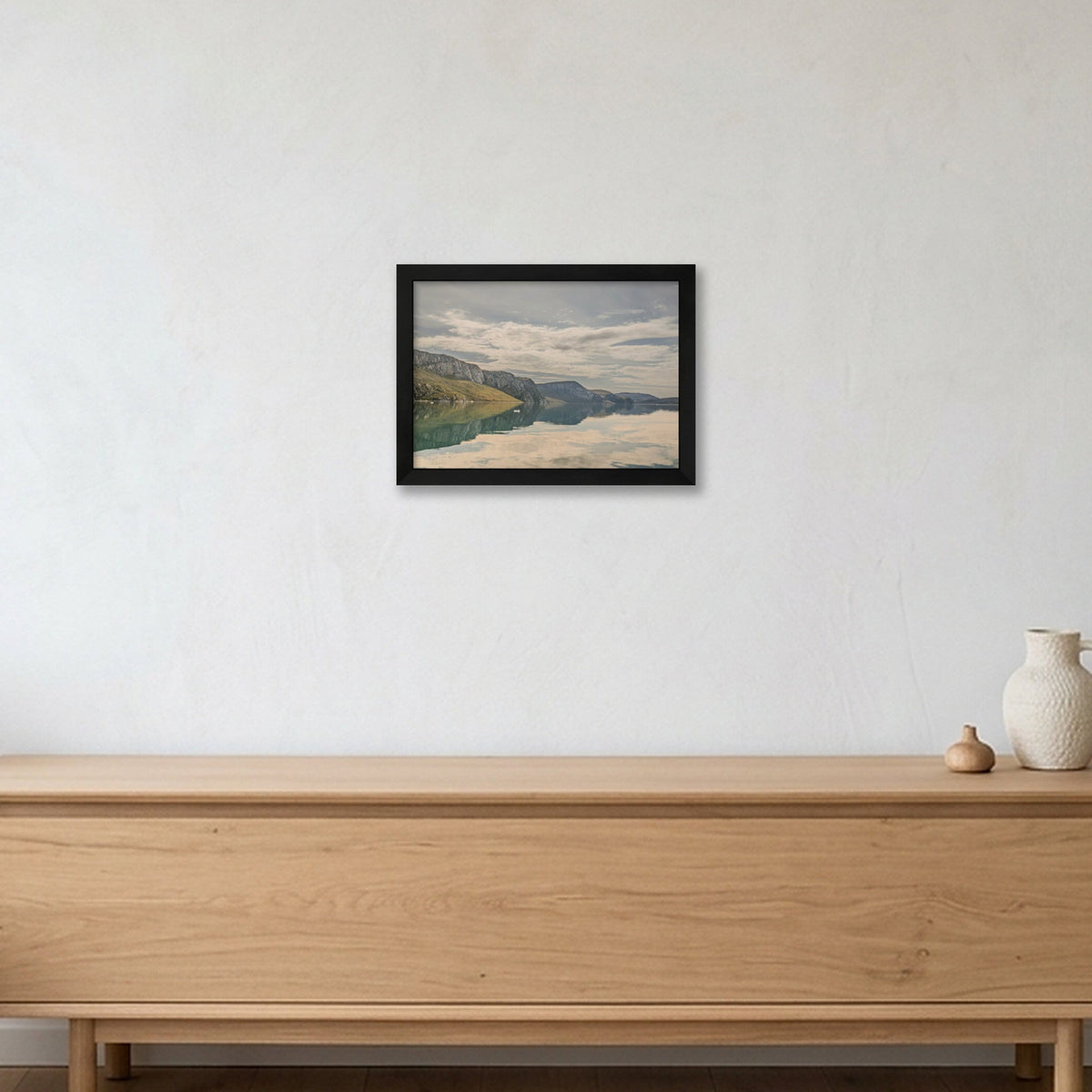Ilulissat Landscape #12 — A4 (30×21cm, 12×8") Black Frame