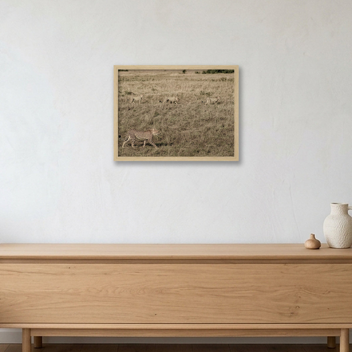 Animal Kingdom #5 — 40×30cm, 16×12" Oak Frame