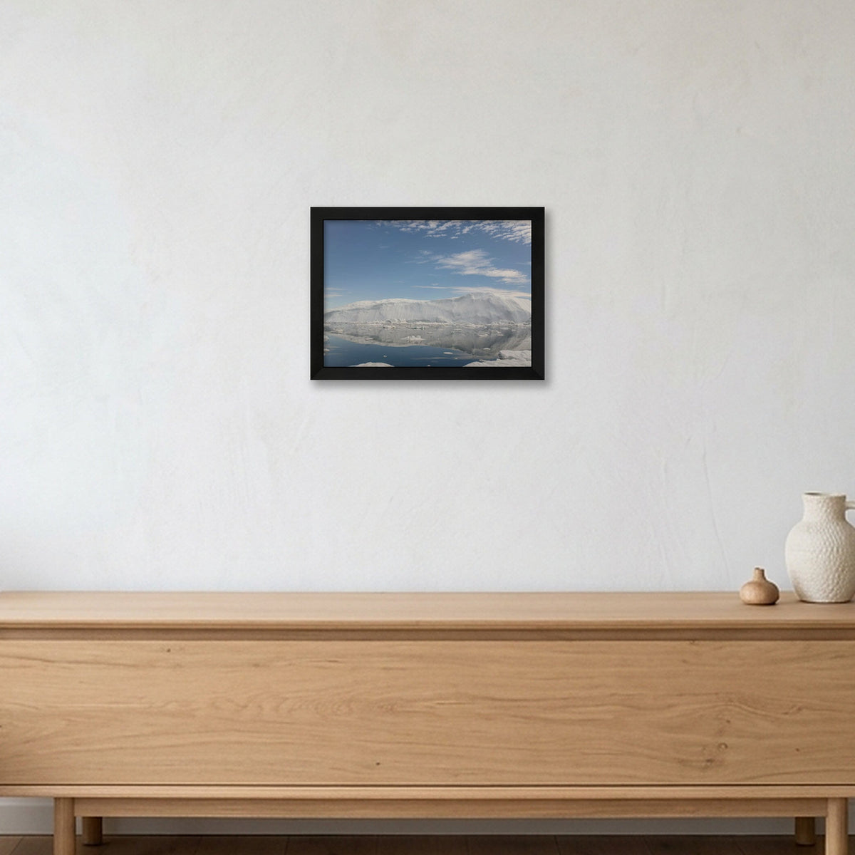 Disko Bay #8 — A4 (30×21cm, 12×8") Black Frame