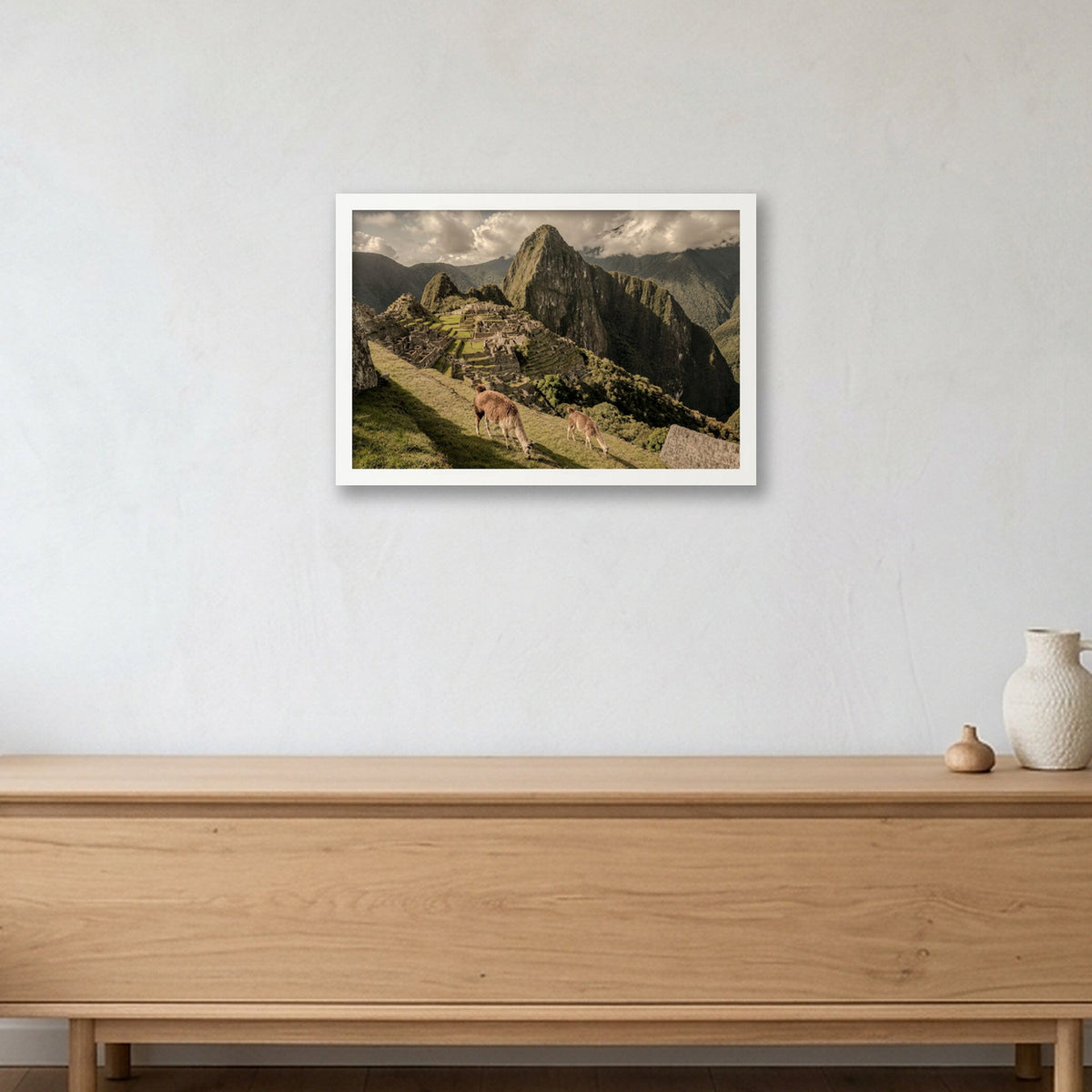 Animal Kingdom #7 — 45×30cm, 18×12" White Frame