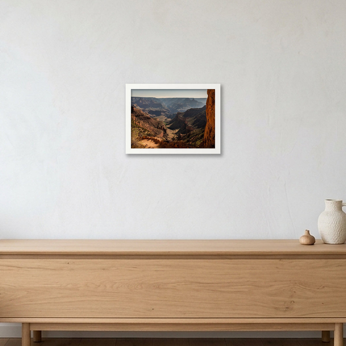 Grand Canyon #15 — A4 (30×21cm, 12×8") White Frame