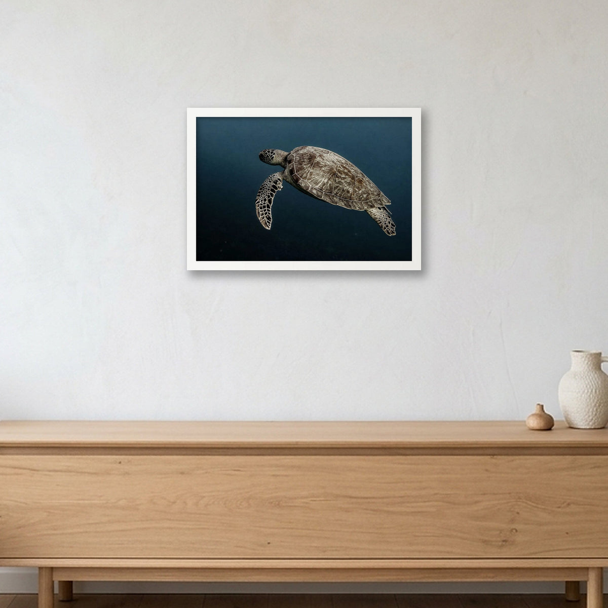 Animal Kingdom #1 — 45×30cm, 18×12" White Frame