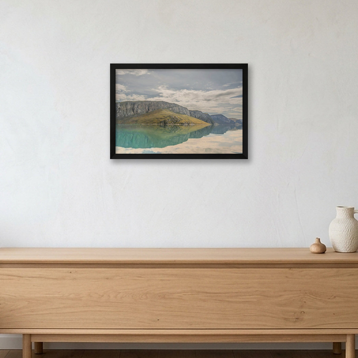 Ilulissat Landscape #11 — 45×30cm, 18×12" Black Frame
