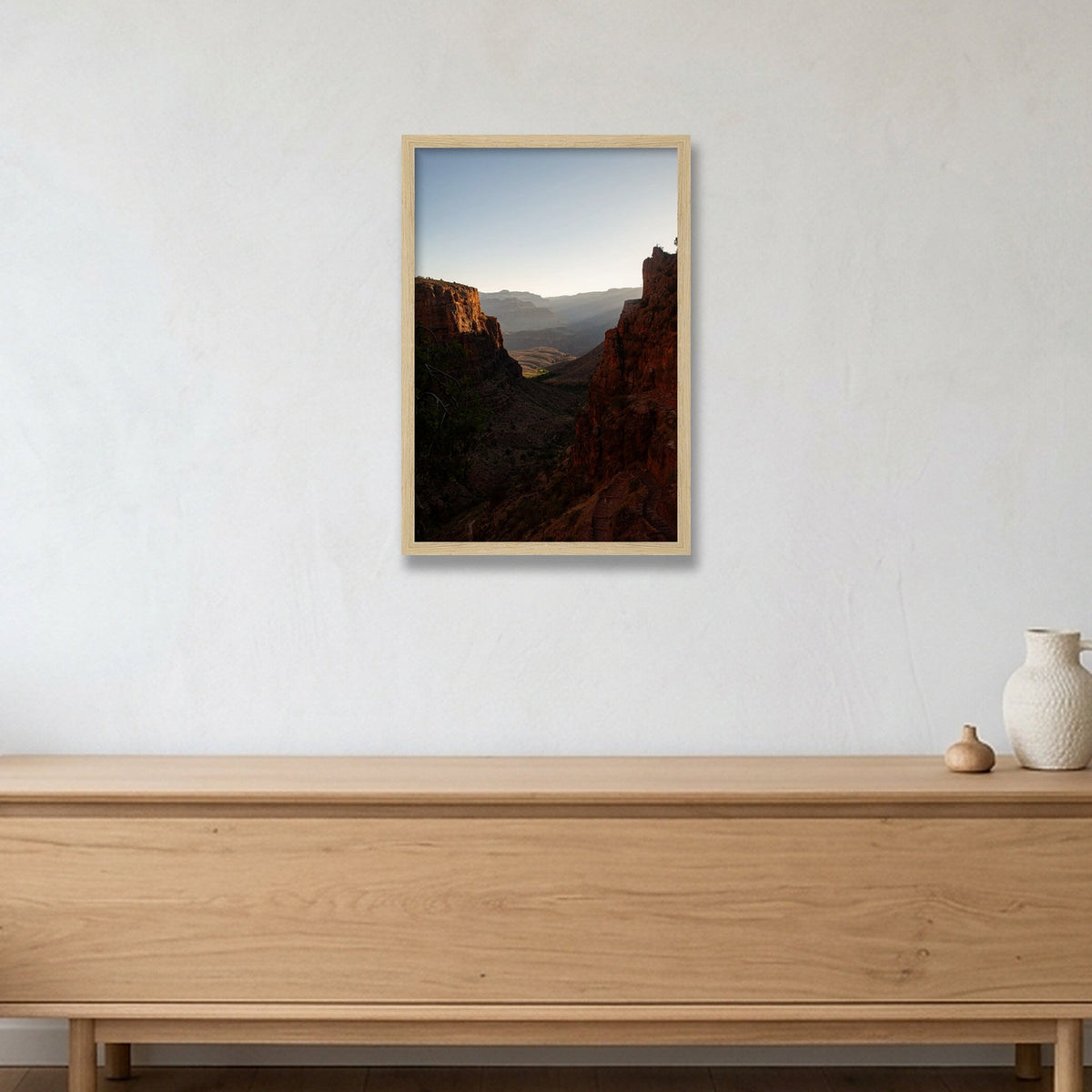 Grand Canyon #2 — 30×45cm, 12×18" Oak Frame