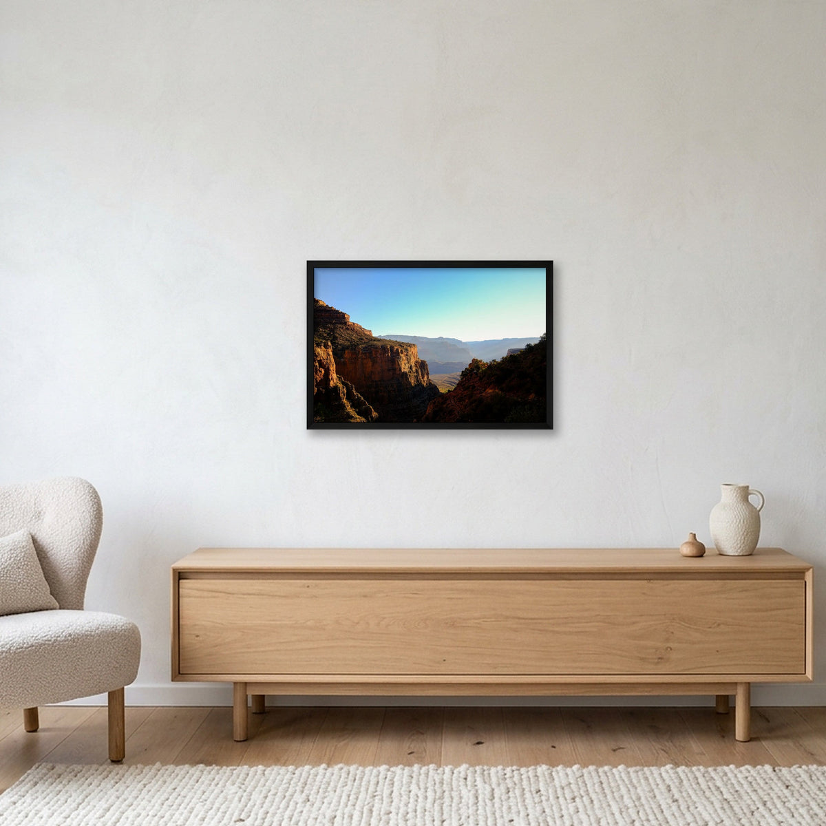 Grand Canyon #19 — 60×40cm, 24×16" Black Frame