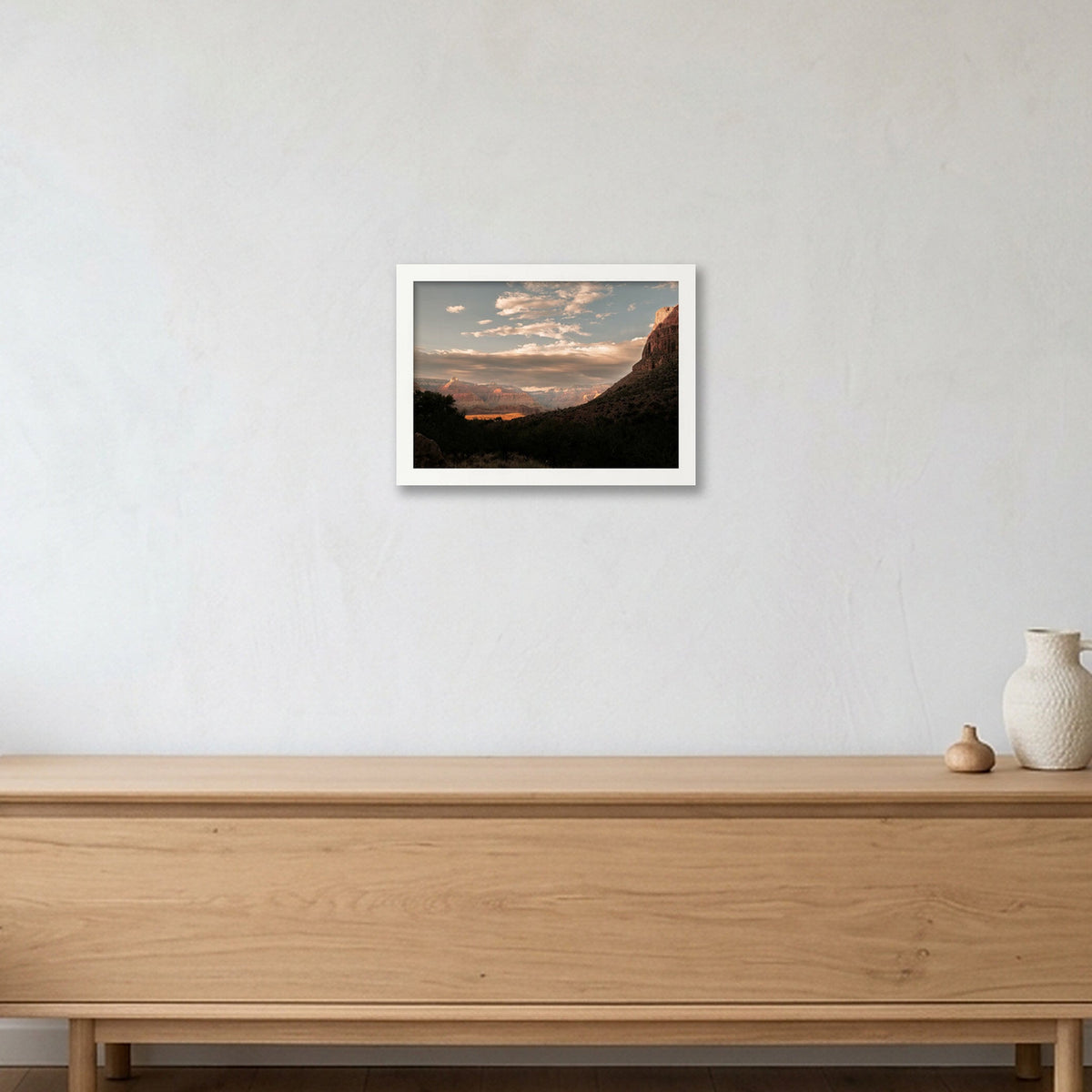 Grand Canyon #6 — A4 (30×21cm, 12×8") White Frame