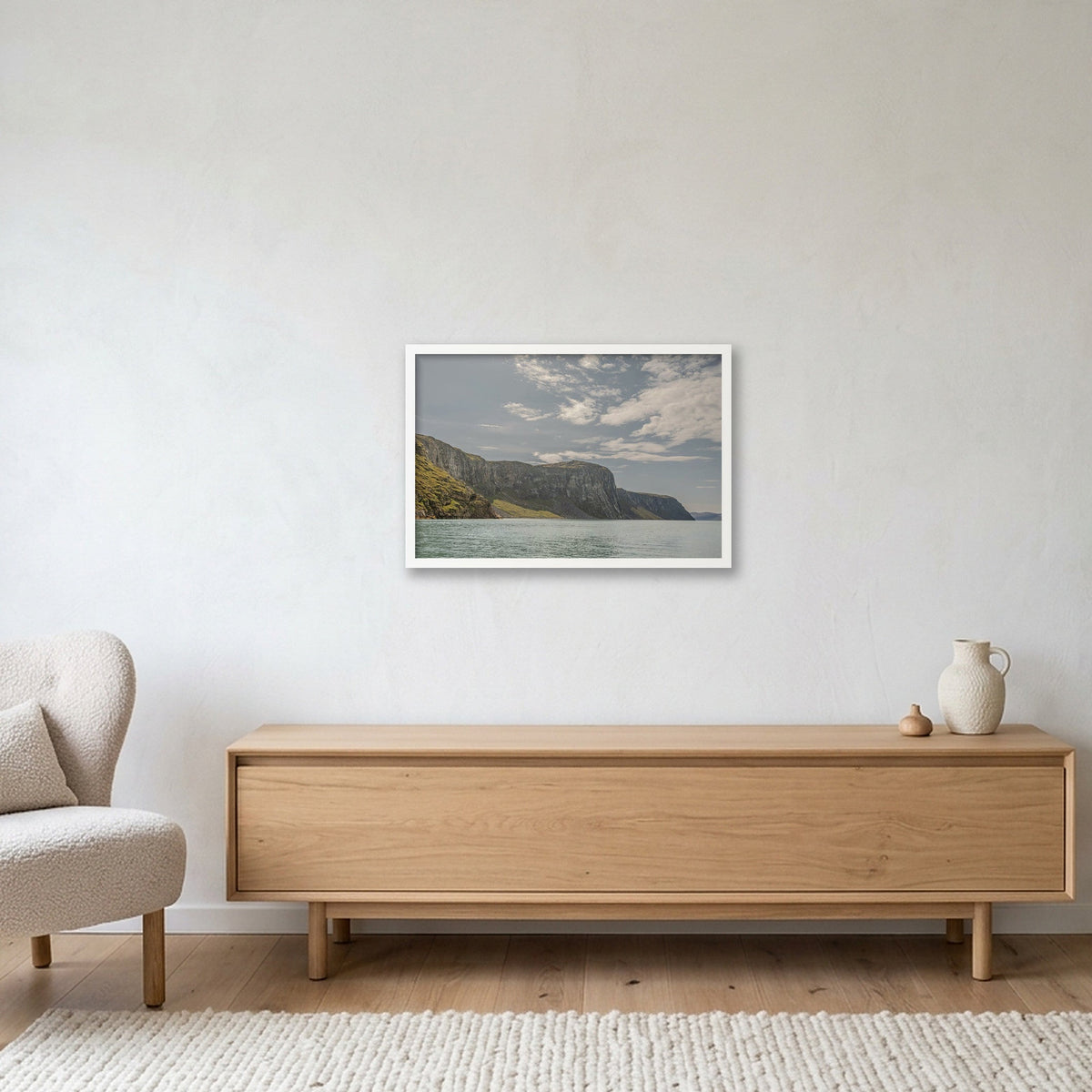 Ilulissat Landscape #9 — 60×40cm, 24×16" White Frame