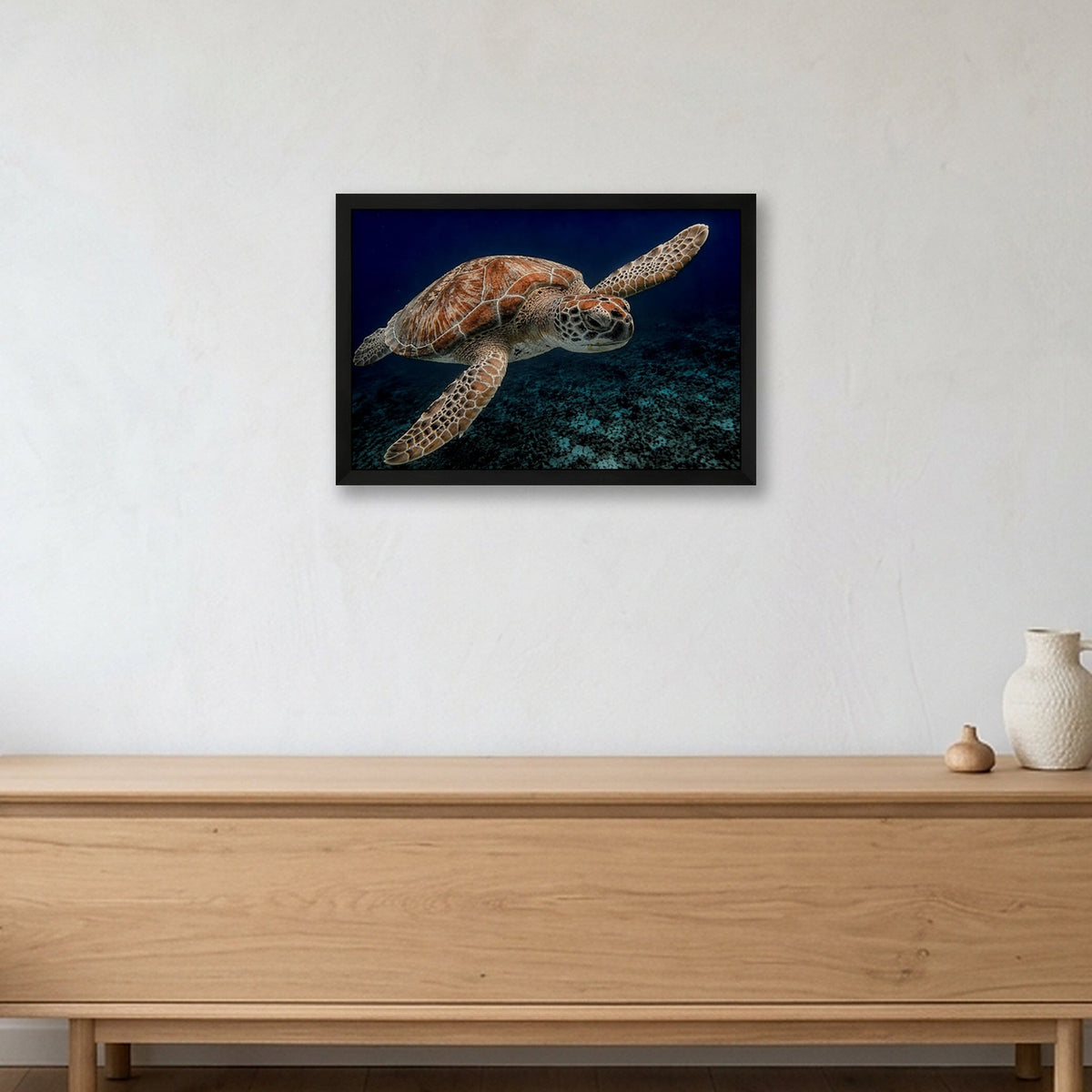 Animal Kingdom #4 — 45×30cm, 18×12" Black Frame