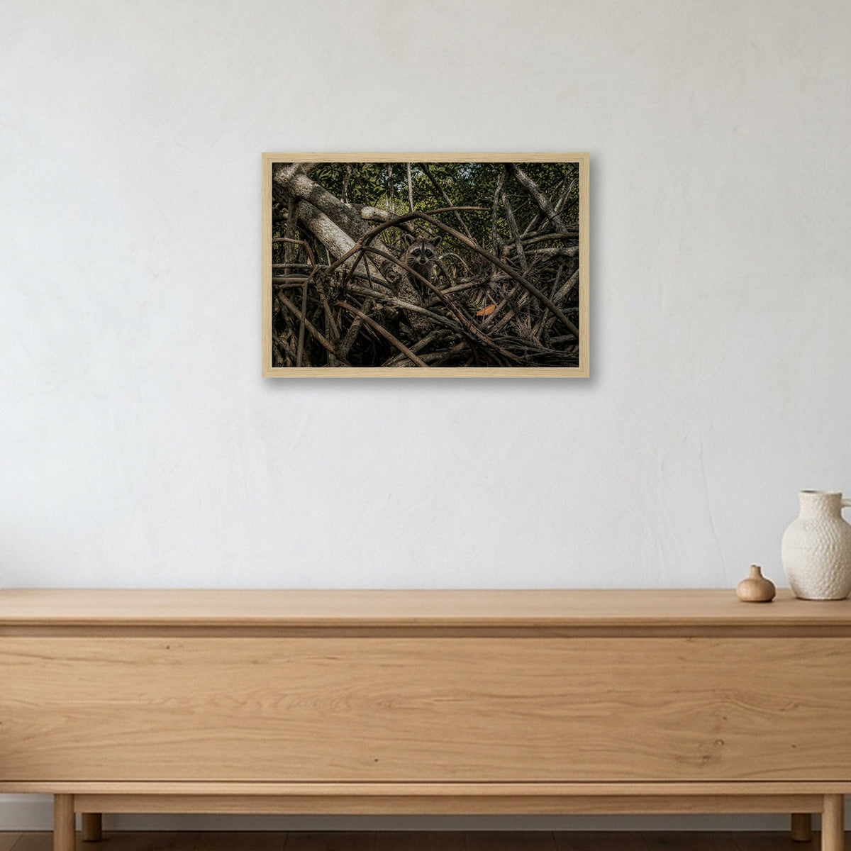 Animal Kingdom #2 — 45×30cm, 18×12" Oak Frame