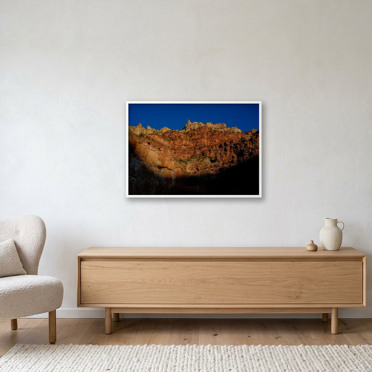 Grand Canyon #3 — 100×70cm, 39×28" White Frame