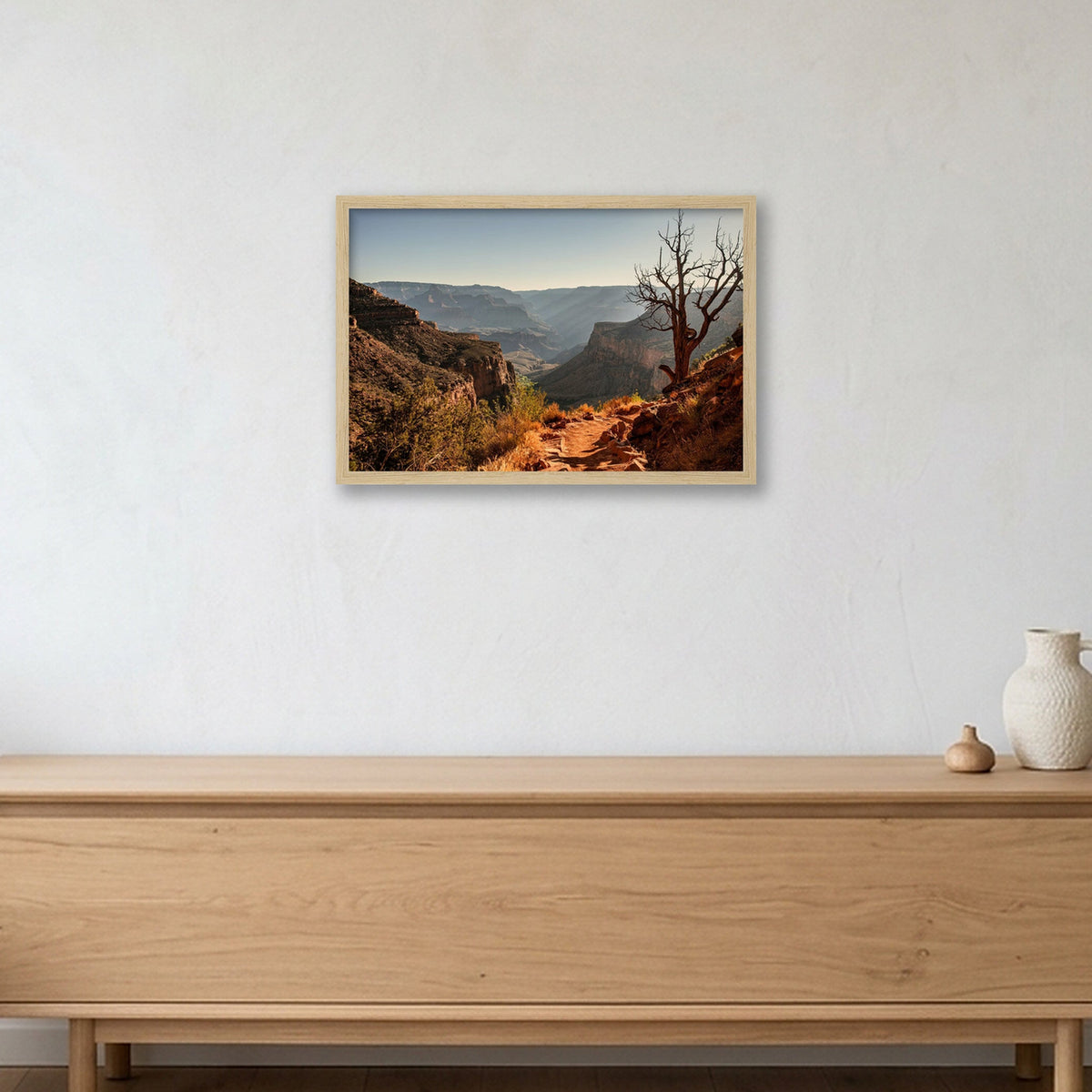 Grand Canyon #18 — 45×30cm, 18×12" Oak Frame