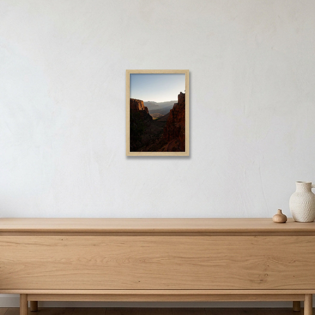 Grand Canyon #2 — A4 (21×30cm, 8×12") Oak Frame