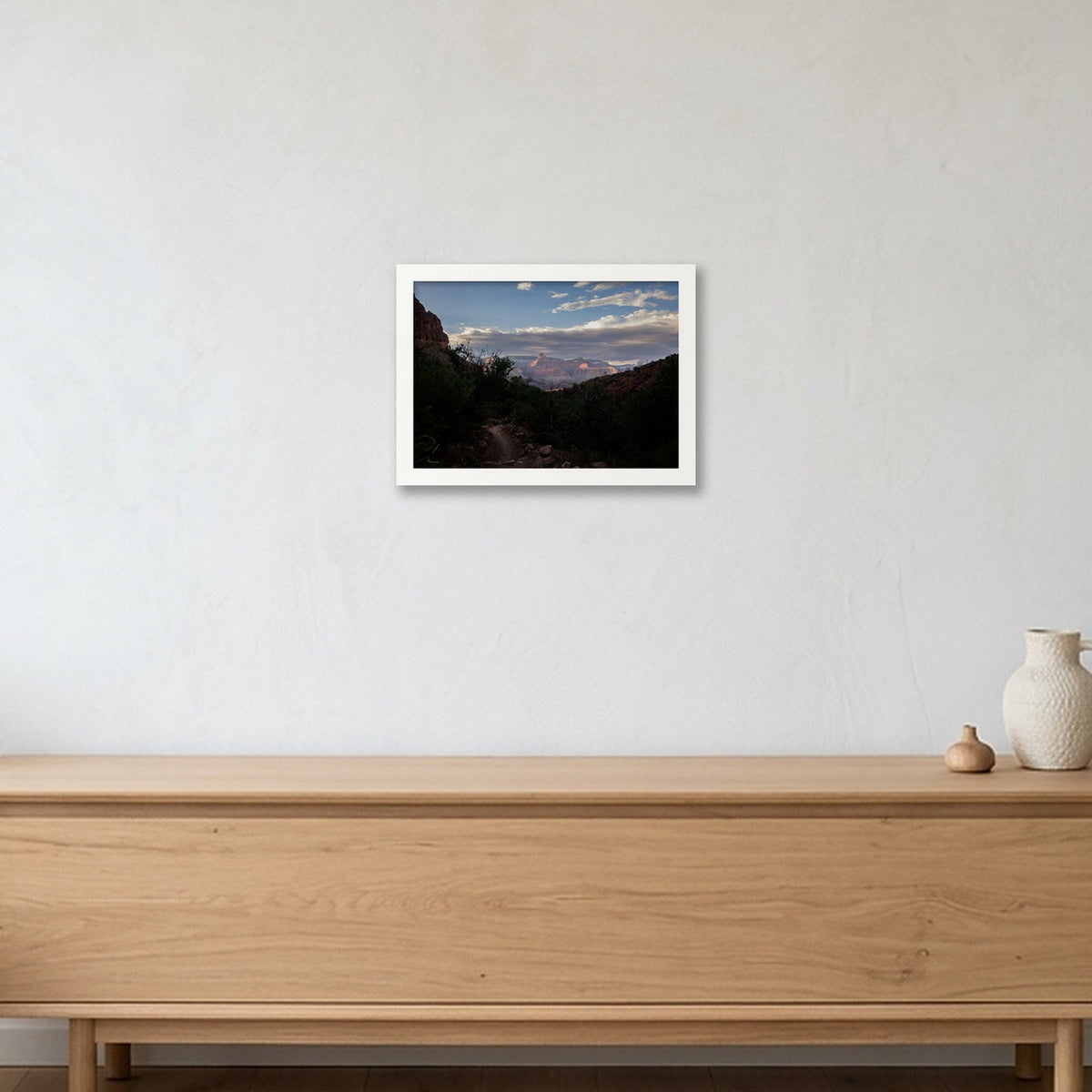Grand Canyon #8 — A4 (30×21cm, 12×8") White Frame