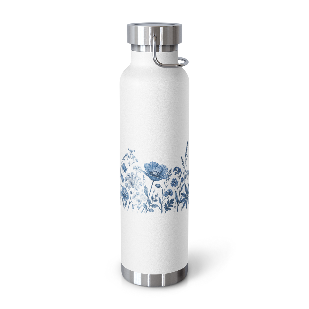 Flower Insulated Bottle — left-side view