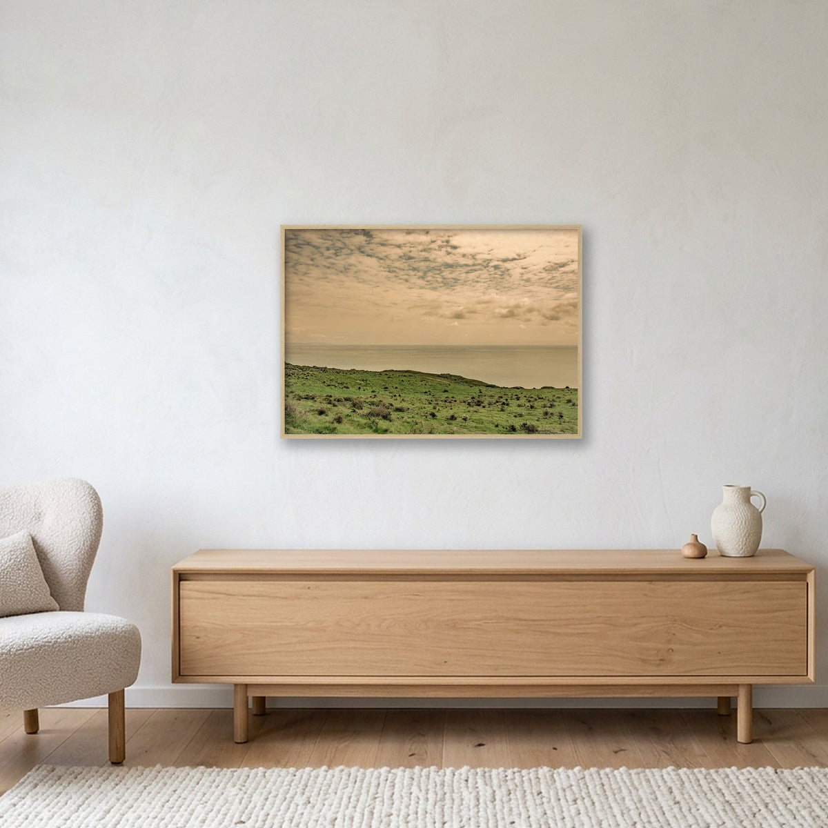 Seven Sisters #1 — 100×70cm, 39×28" Oak Frame