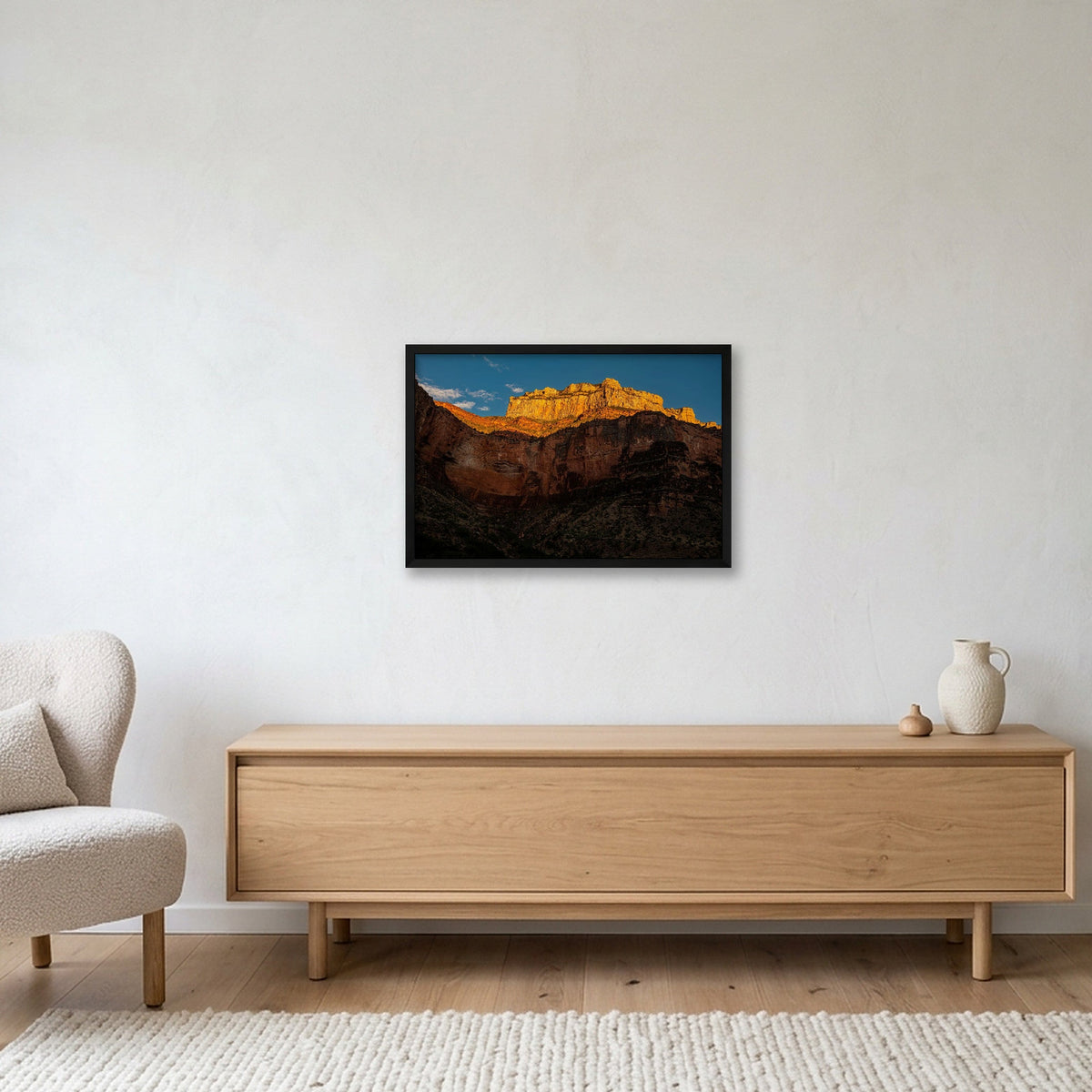 Grand Canyon #7 — 60×40cm, 24×16" Black Frame
