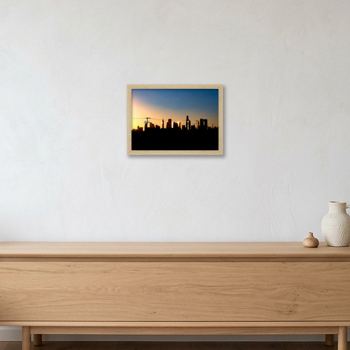 Los Angeles #2 — A4 (30×21cm, 12×8") Oak Frame
