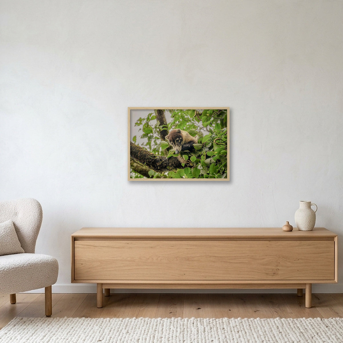 Animal Kingdom #14 — 59×42cm, 23×17" Oak Frame