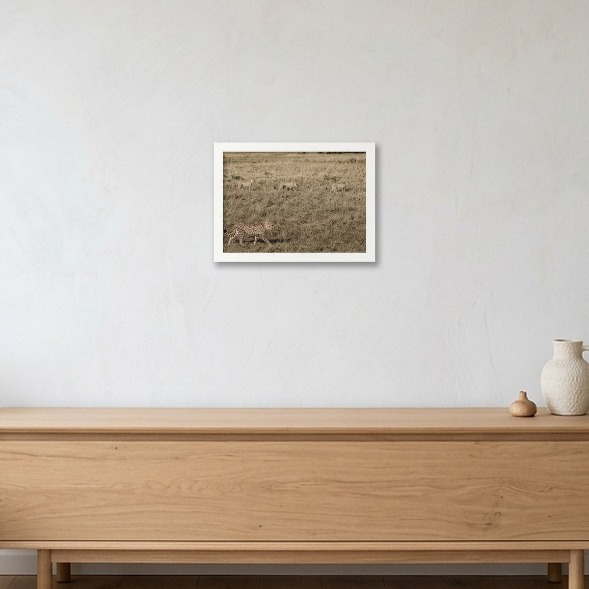 Animal Kingdom #5 — A4 (30×21cm, 12×8") White Frame