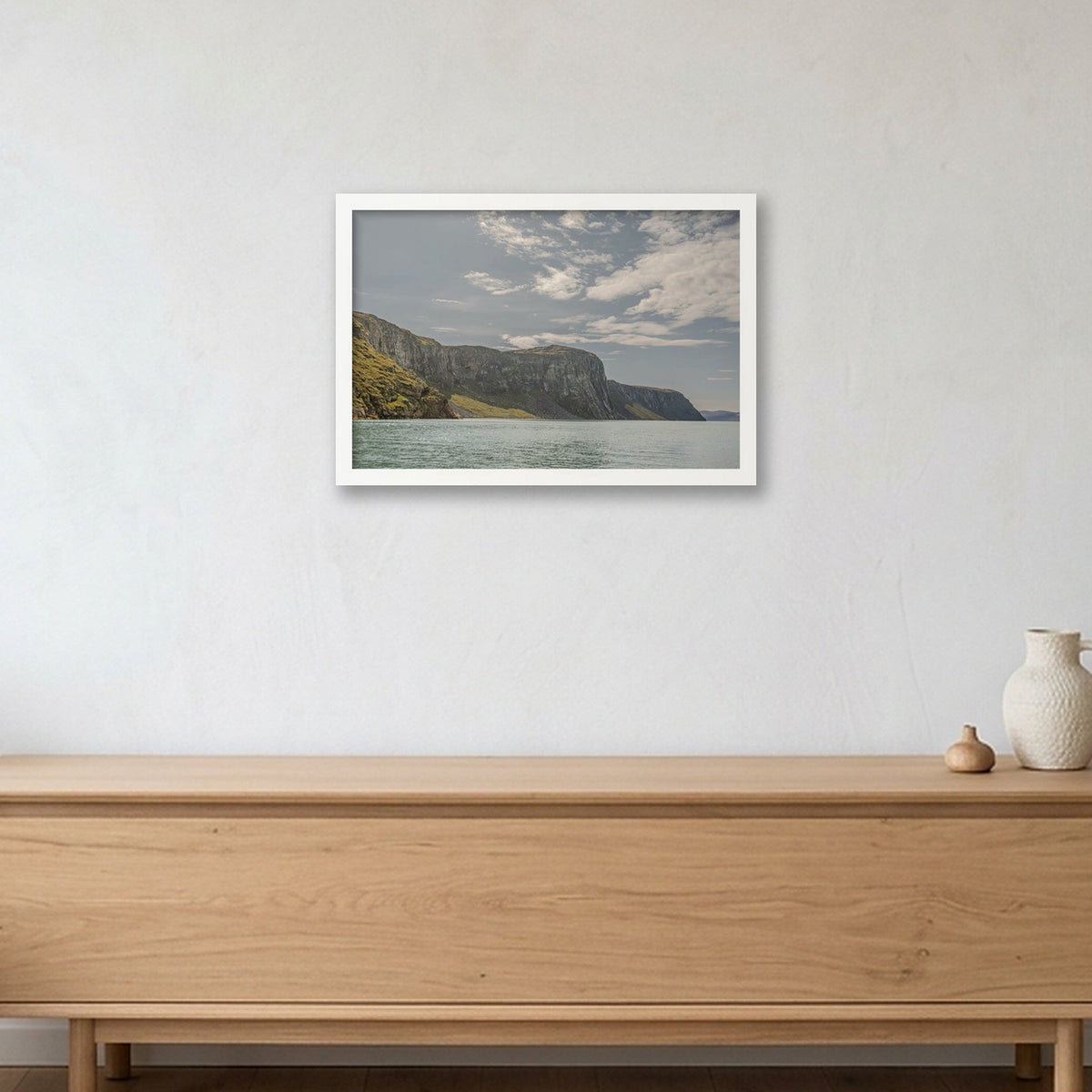 Ilulissat Landscape #9 — 45×30cm, 18×12" White Frame