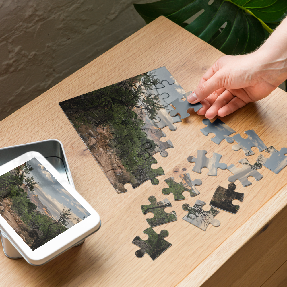 Grand Canyon Trail Jigsaw Puzzle — front view