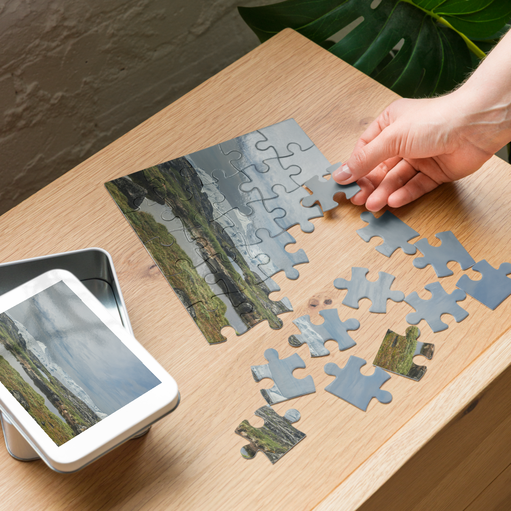 Disko Bay Pools Jigsaw Puzzle — front view